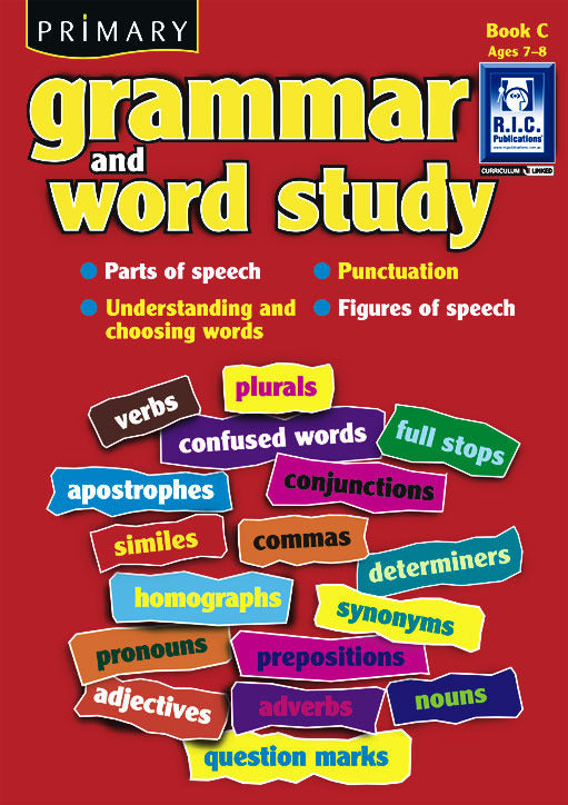 Primary Grammar and Word Study - Book C: Ages 7-8