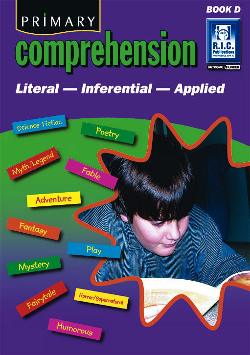 Primary Comprehension - Book D: Ages 8-9