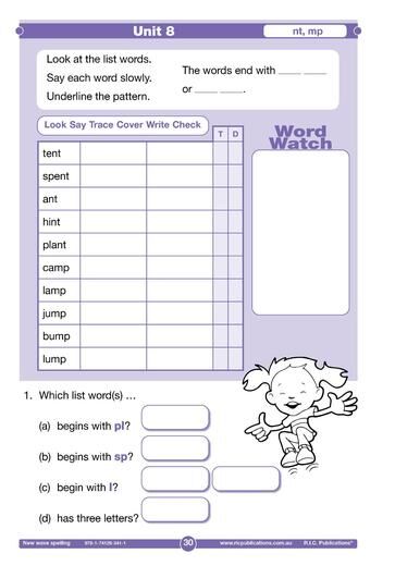 New Wave Spelling – A phonics–based approach Book B – Ages 6–7 (Revised Edition)