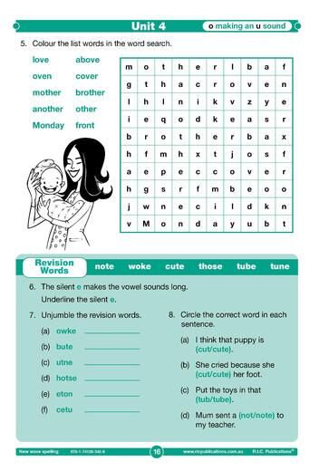 New Wave Spelling – A phonics–based approach Book C – Ages 7–8 (Revised Edition)