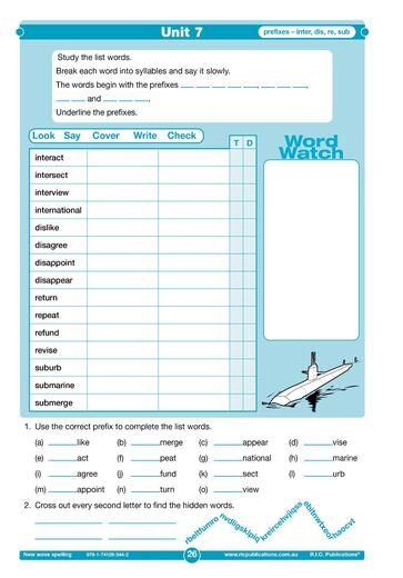 New Wave Spelling – A phonics–based approach Book E – Ages 9–10 (Revised Edition)