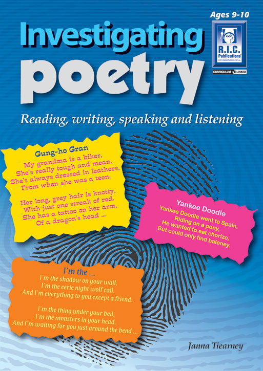 Investigating Poetry - Ages 9-10