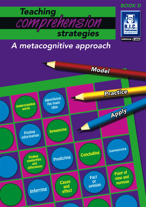 Teaching Comprehension Strategies - Book D: Ages 8-9