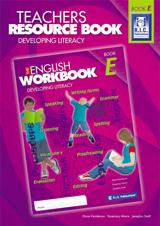 The English Workbook - Teachers Resource Book E: Ages 10+