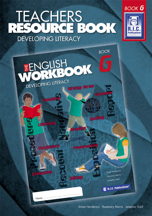 The English Workbook - Teachers Resource Book G: Ages 12+