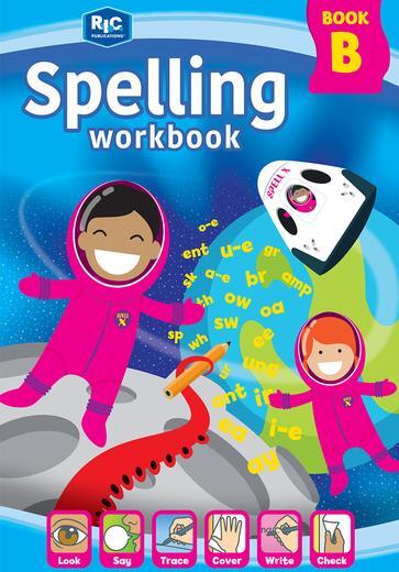 Spelling Workbook (Interactive) - Student Book B: Ages 6-7