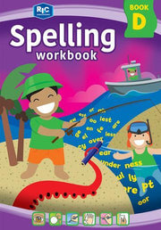 Spelling Workbook (Interactive) - Student Book D: Ages 8-9