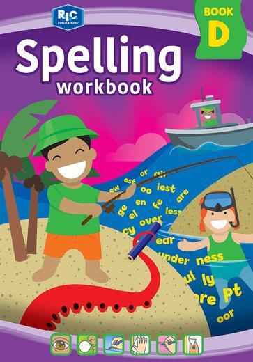 Spelling Workbook (Interactive) - Student Book D: Ages 8-9
