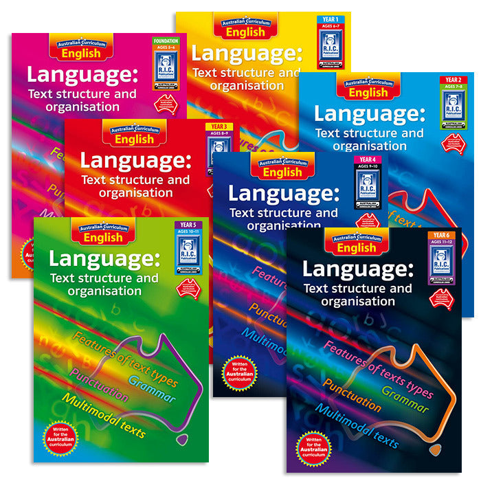 Australian Curriculum English - Language: Book Pack