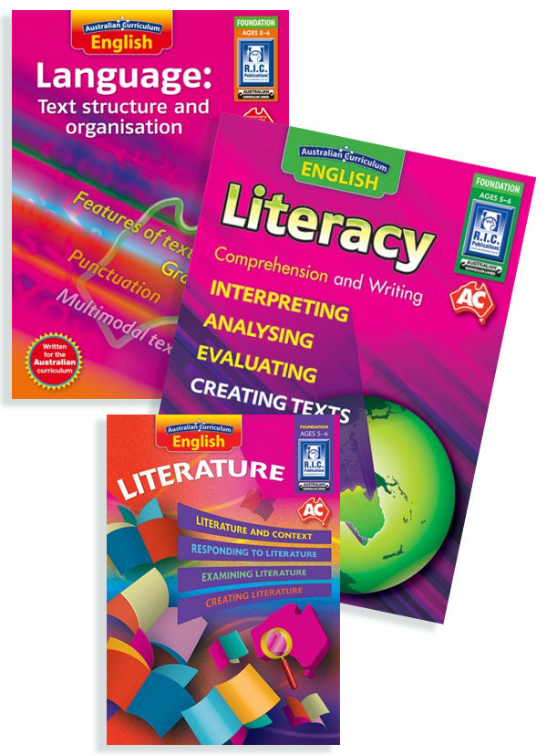 Australian Curriculum English BLM Bundle - Foundation
