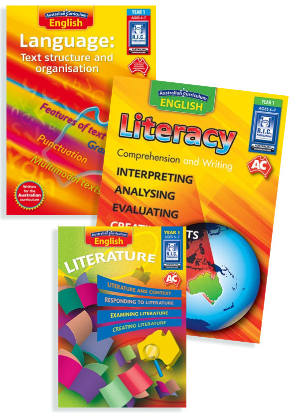 Australian Curriculum English BLM Bundle - Year 1
