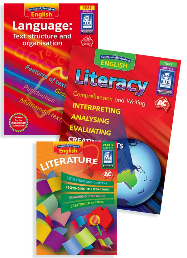 Australian Curriculum English BLM Bundle - Year 3
