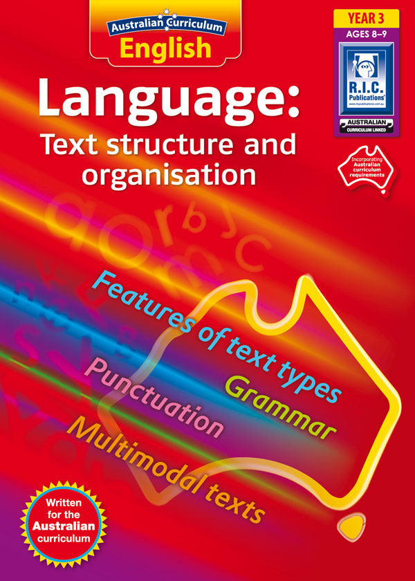 Australian Curriculum English - Language: Year 3