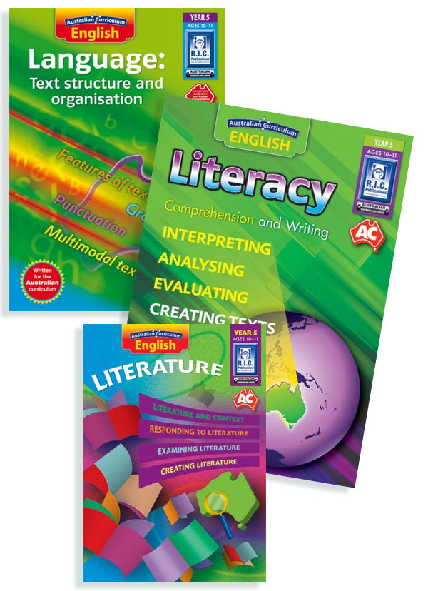 Australian Curriculum English BLM Bundle - Year 5