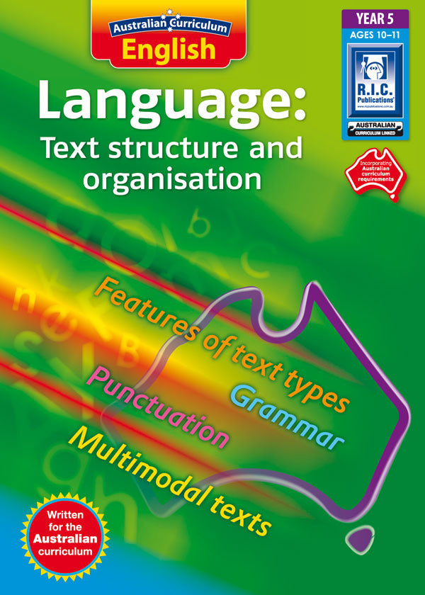 Australian Curriculum English - Language: Year 5