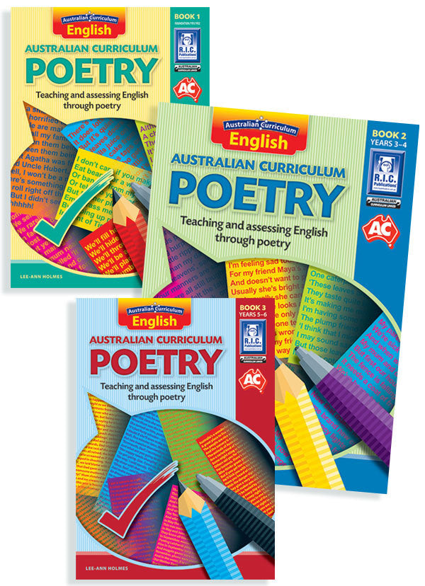 Australian Curriculum Poetry – Book Pack