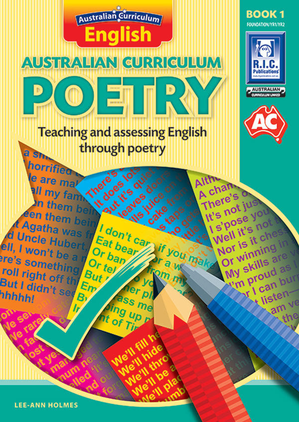 Australian Curriculum Poetry - Book 1: Lower Primary