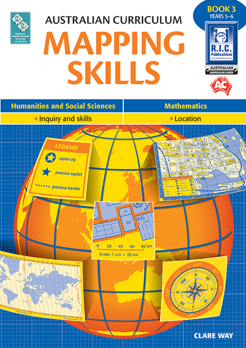 Australian Curriculum - Mapping Skills: Book 3 (Years 5-6)