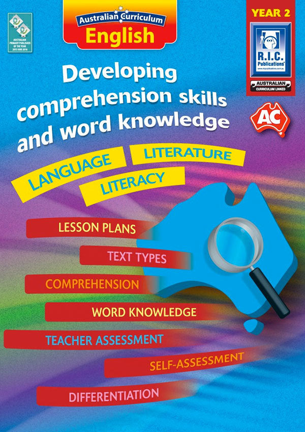 Australian Curriculum English - Developing Comprehension Skills and Word Knowledge: Year 2