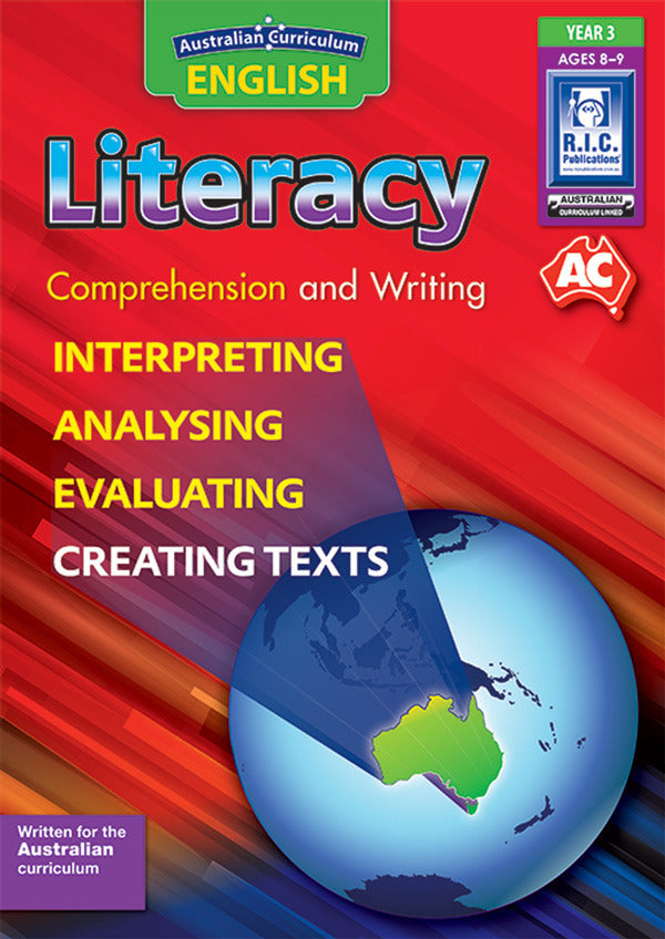 Australian Curriculum English - Literacy: Comprehension and Writing (Year 3)