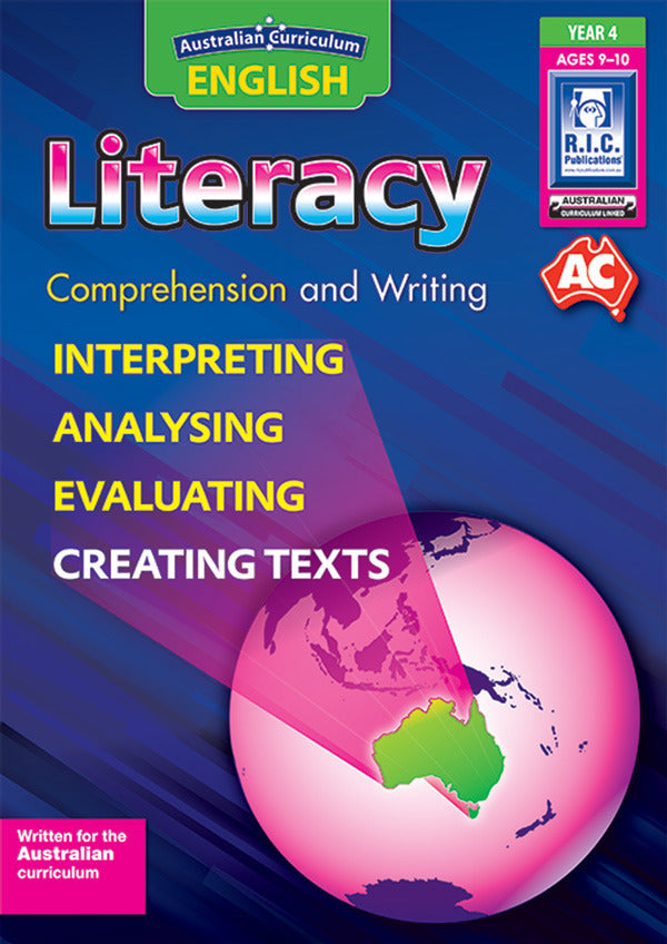 Australian Curriculum English - Literacy: Comprehension and Writing (Year 4)