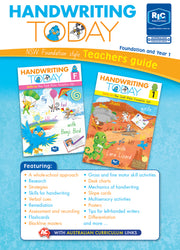 Handwriting Today (NSW Foundation Font) - Teacher Guide: Foundation & Year 1