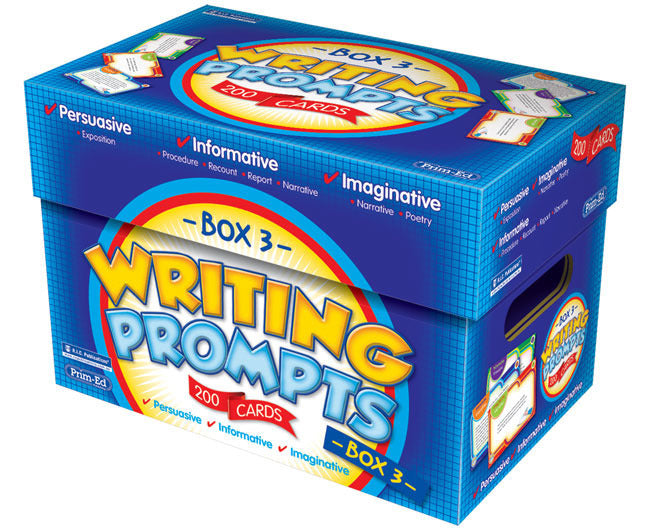 Writing Prompts - Box 3: Ages 11+