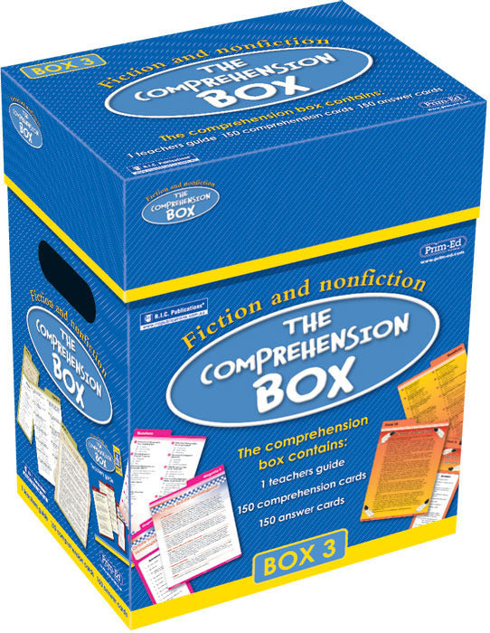 The Comprehension Box Series - Box 3: Ages 11+