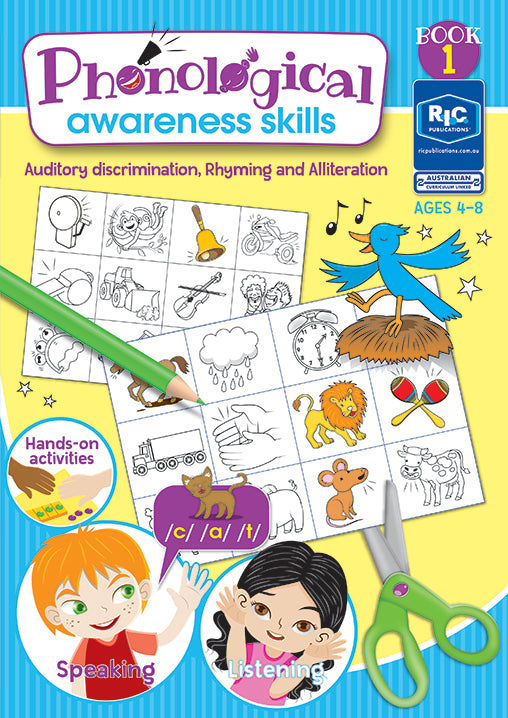 Phonological Awareness Skills - Book 1