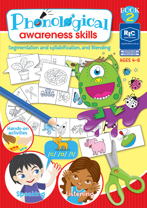Phonological Awareness Skills - Book 2
