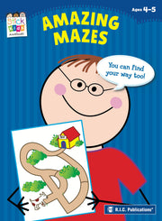 Stick Kids English - Ages 4-5: Amazing Mazes
