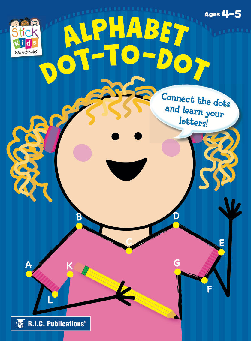Stick Kids English - Ages 4-5: Alphabet Dot-to-Dot