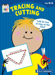 Stick Kids Maths - Ages 4-5: Tracing and Cutting