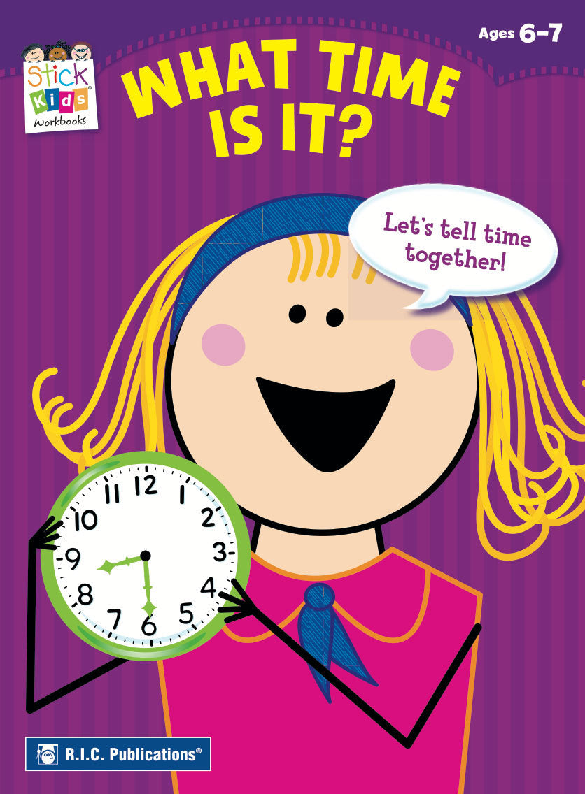 Stick Kids English - Ages 6-7: What Time Is It?