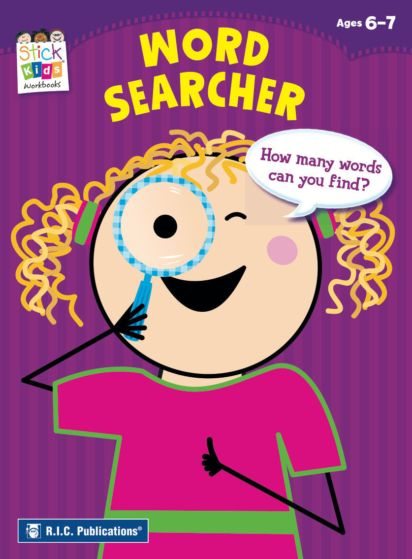 Stick Kids English - Ages 6-7: Word Searcher