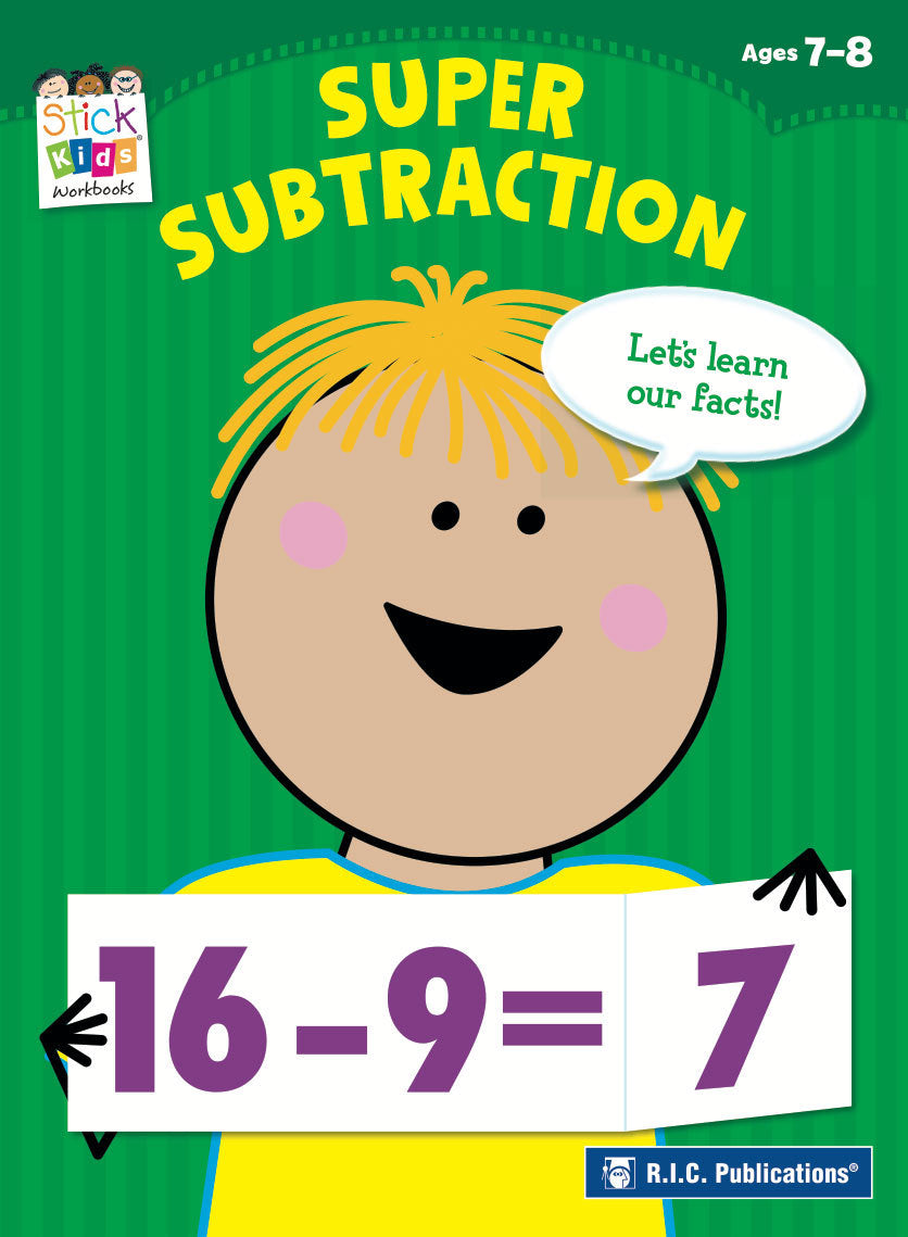 Stick Kids Maths - Ages 7-8: Super Subtraction