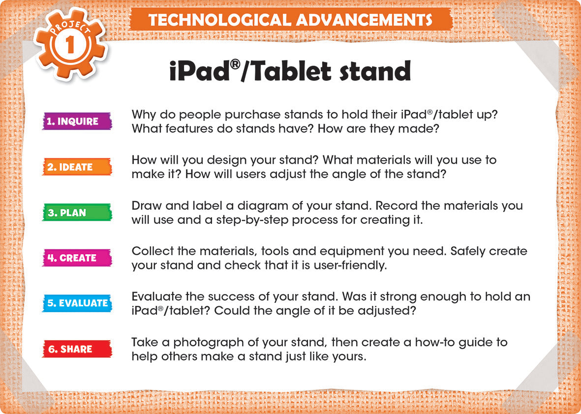 Australian Curriculum Design and Technologies - Box 4