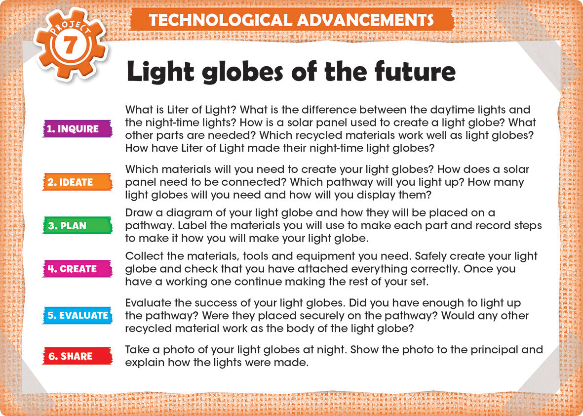 Australian Curriculum Design and Technologies - Box 6