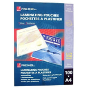Laminating Pouch A4 75mic (Pack of 100)