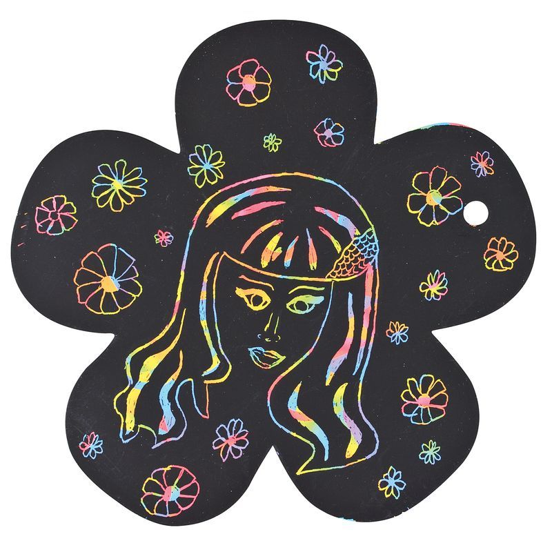 Scratch Flowers - Pack of 12