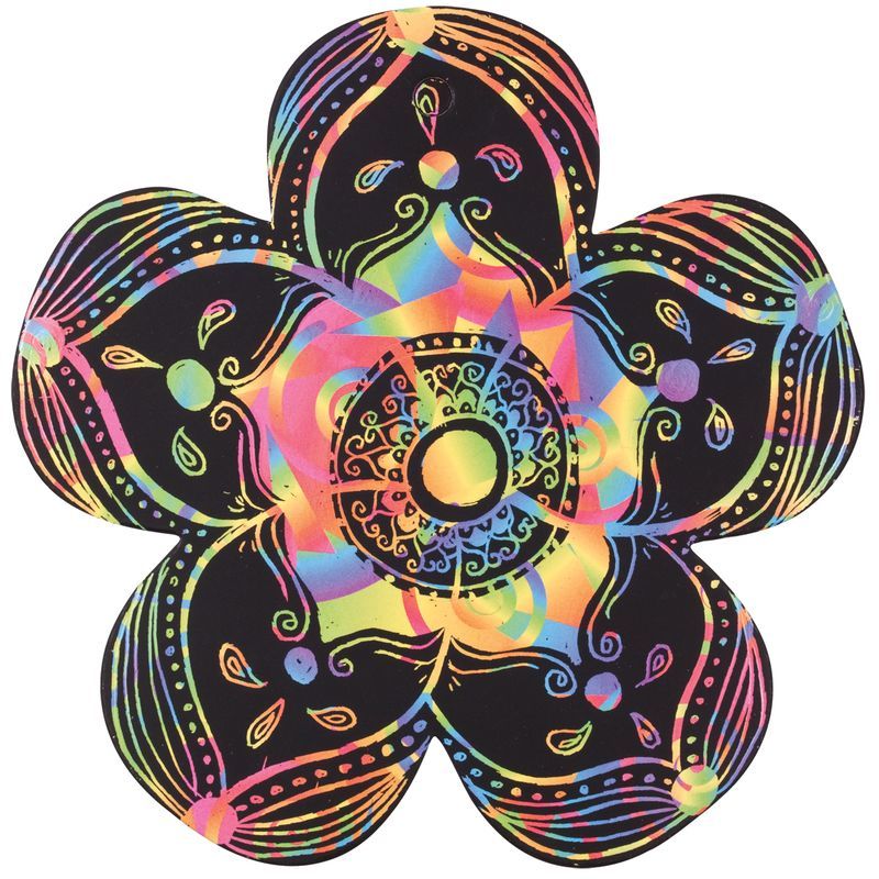Scratch Flowers - Pack of 12