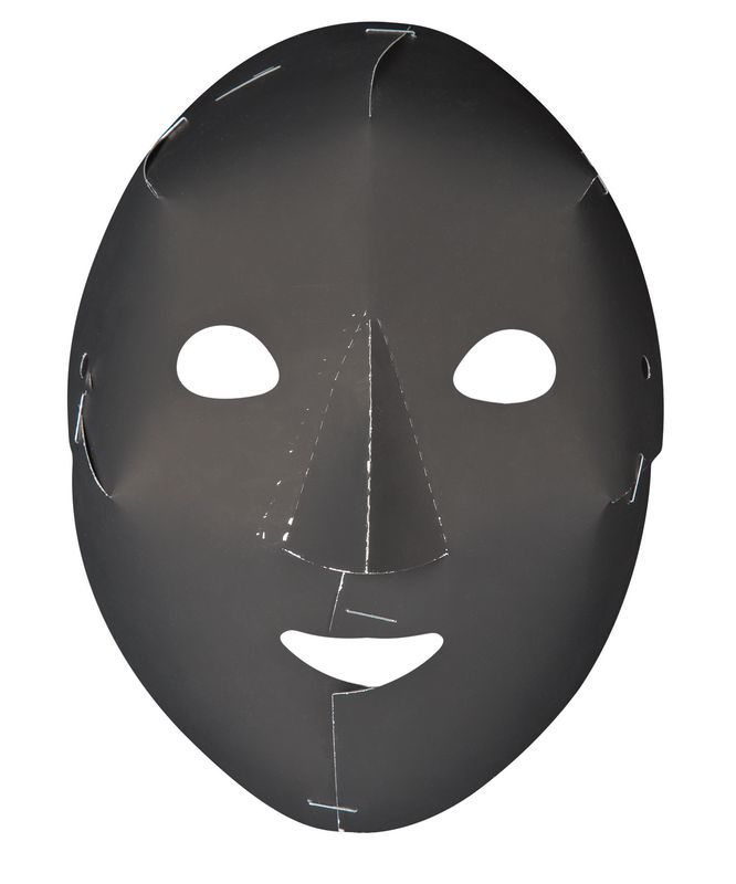 Scratch Full Face Masks - Multicoloured (Pack of 20)