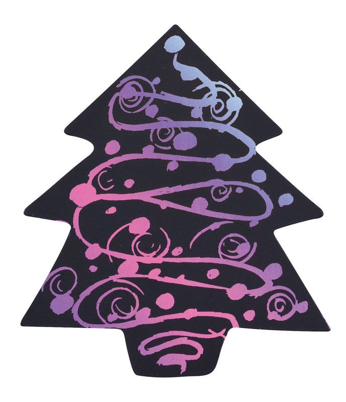 Scratch Christmas Shapes - Pack of 30