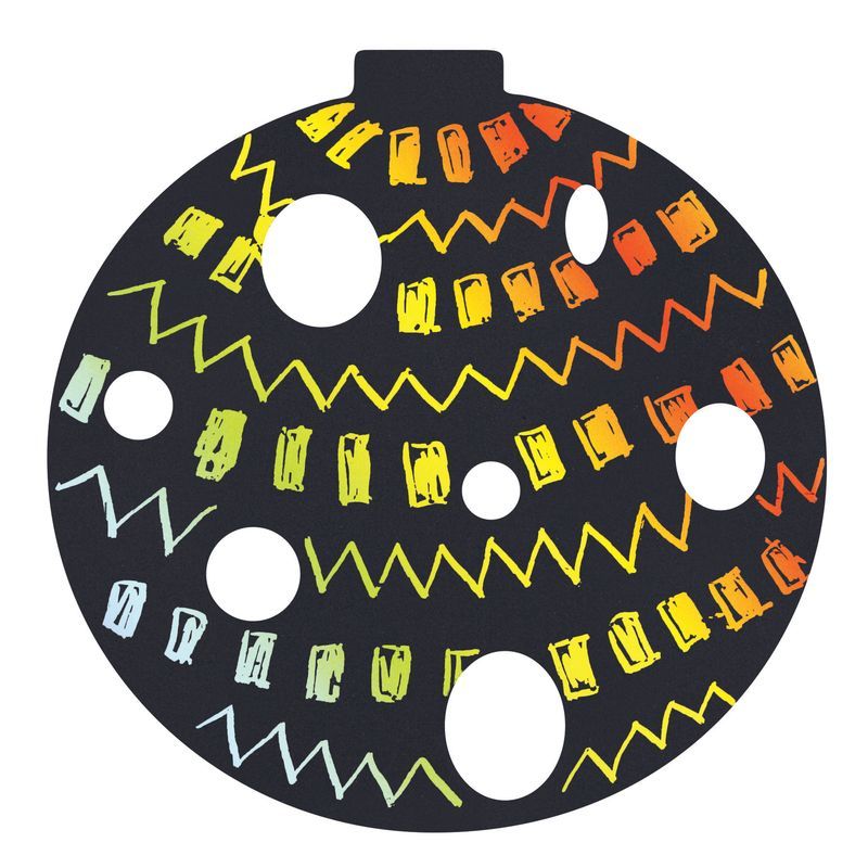 Scratch Baubles - Pack of 30