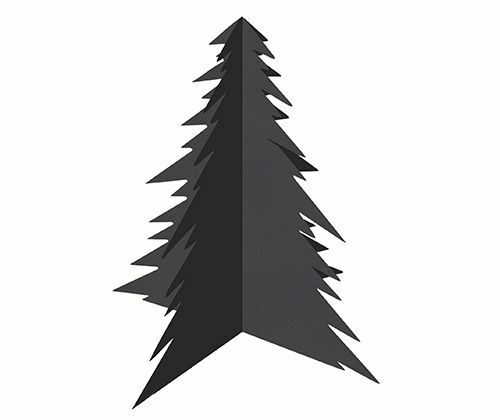 Scratch Christmas Trees - Pack of 20