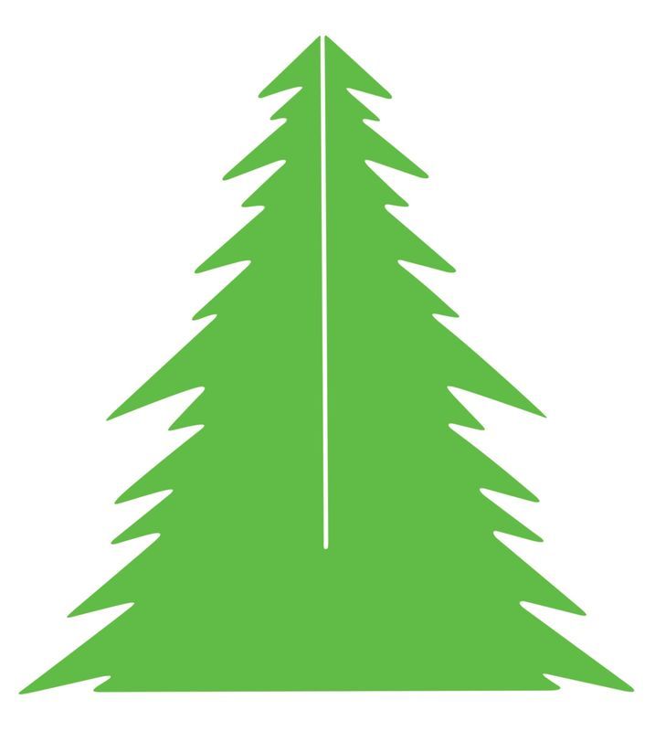 Scratch Christmas Trees - Pack of 20