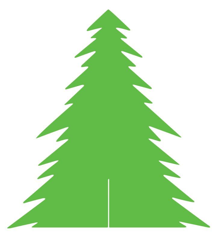Scratch Christmas Trees - Pack of 20