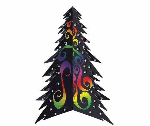 Scratch Christmas Trees - Pack of 20