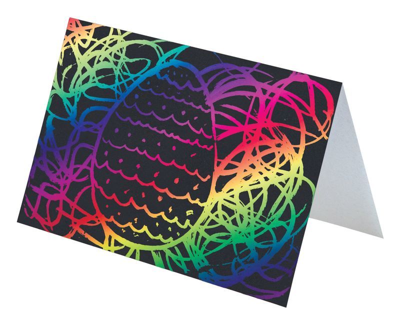 Scratch Greeting Cards - Pack of 30