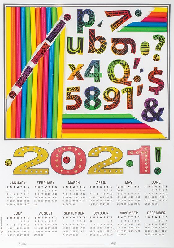 Scratch Adhesive Letters & Numbers